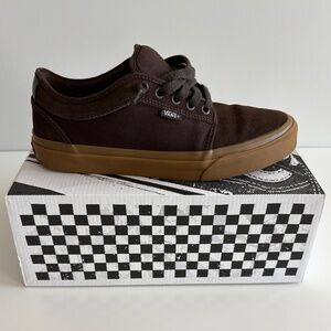 VANS- Skate Chukka Low Gum Shoes 9 Mens